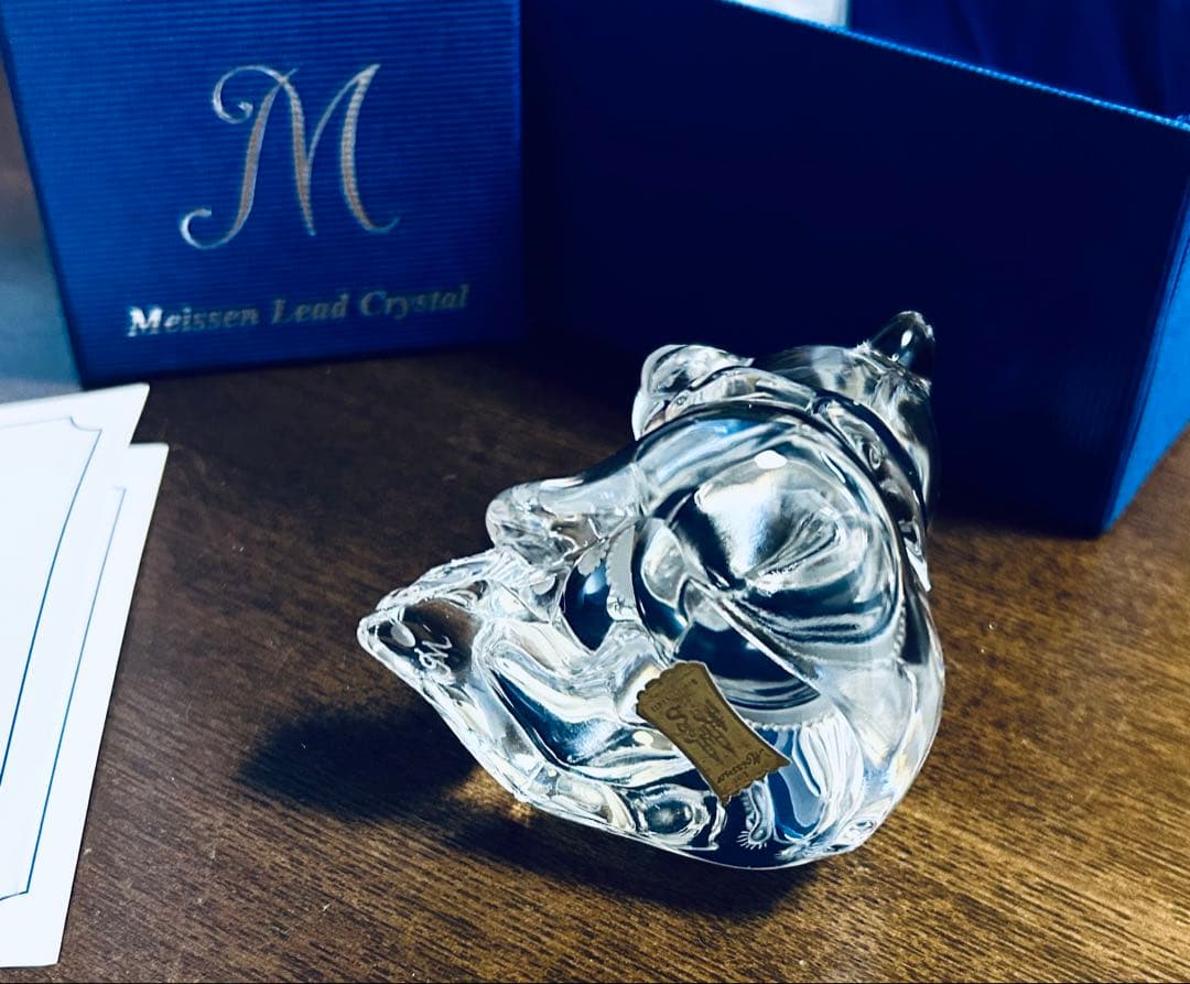 Meissen マイセンクリスタル　熊 クマ