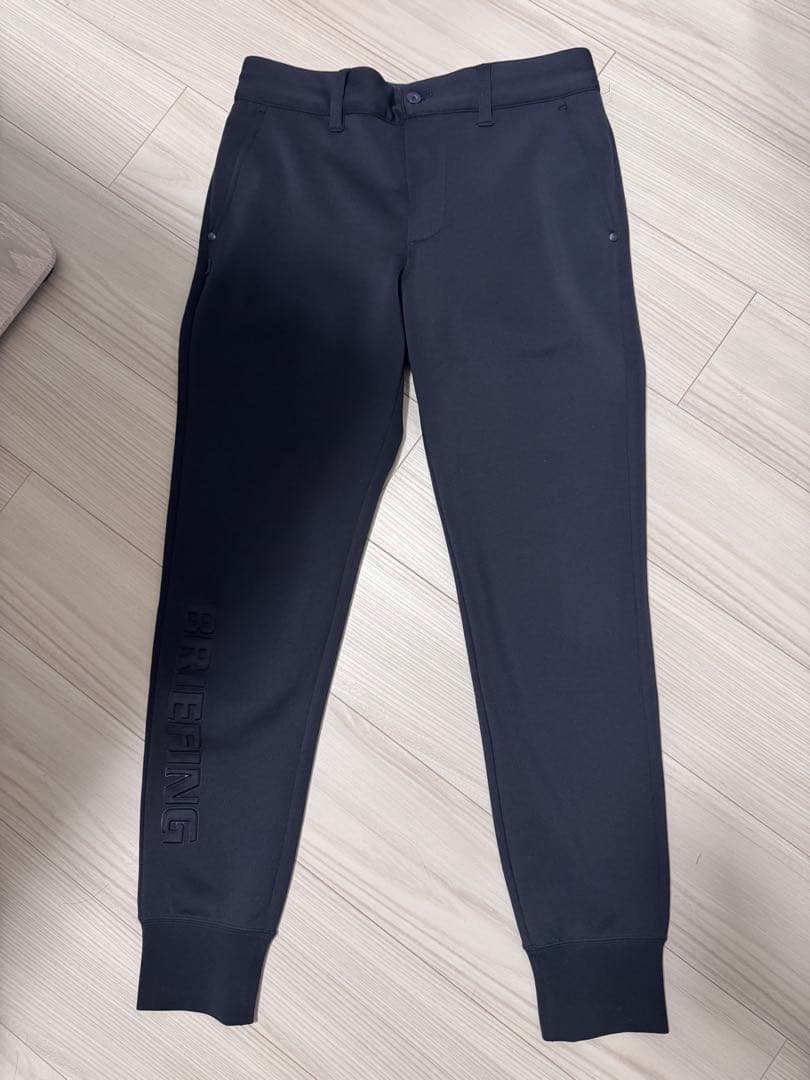 BRIEFING ネイビージョガーパンツ　S