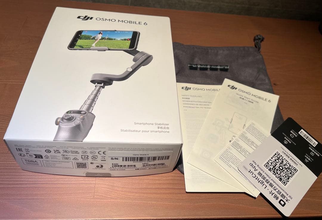 【新品・未使用】DJI Osmo Mobile 6 スマホ スタビライザー