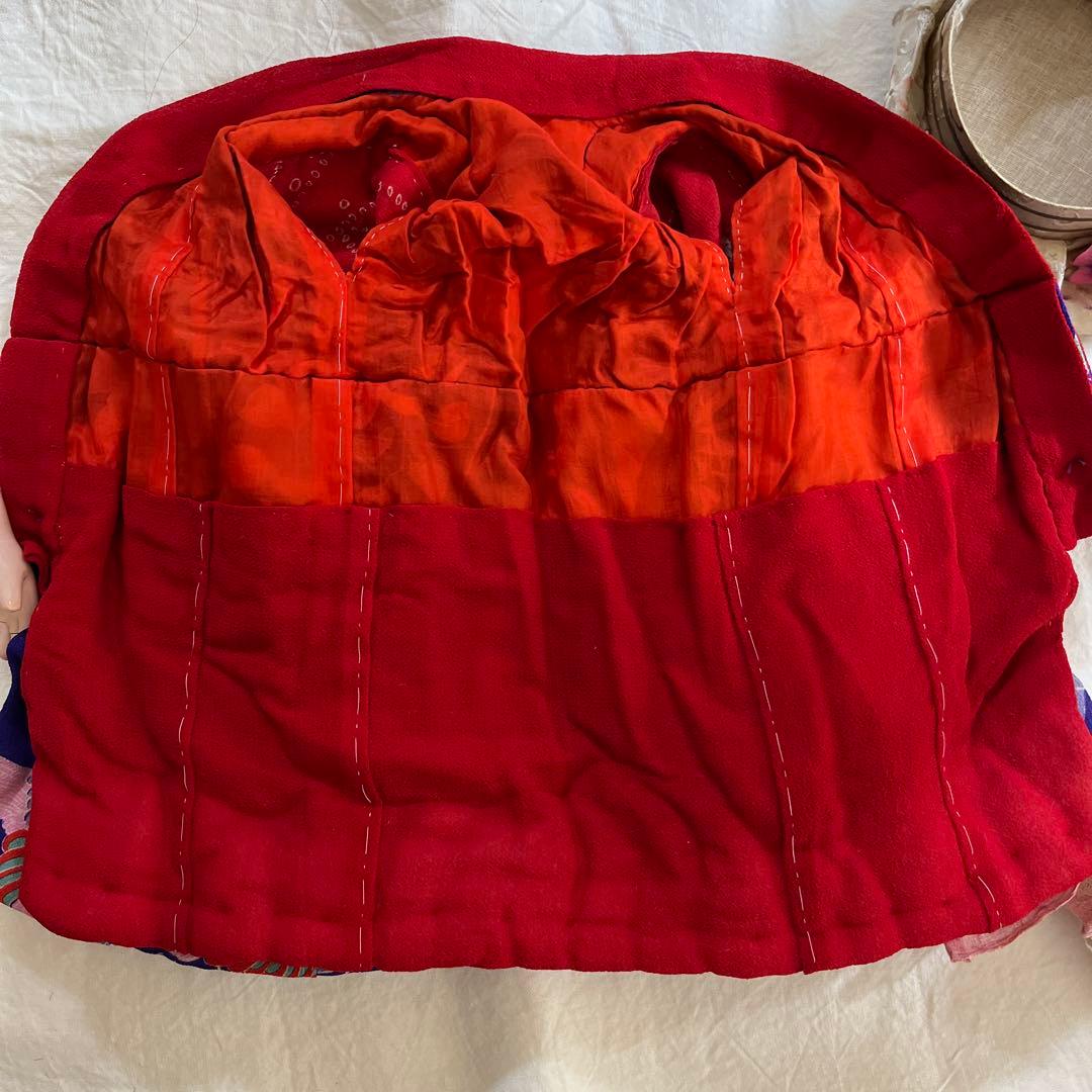 市松人形　鳴き人形　48センチ　アンティークドール