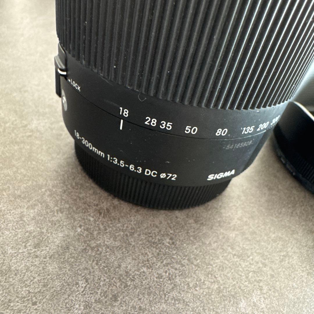 SIGMA ズームレンズ 72mm フィルター付き