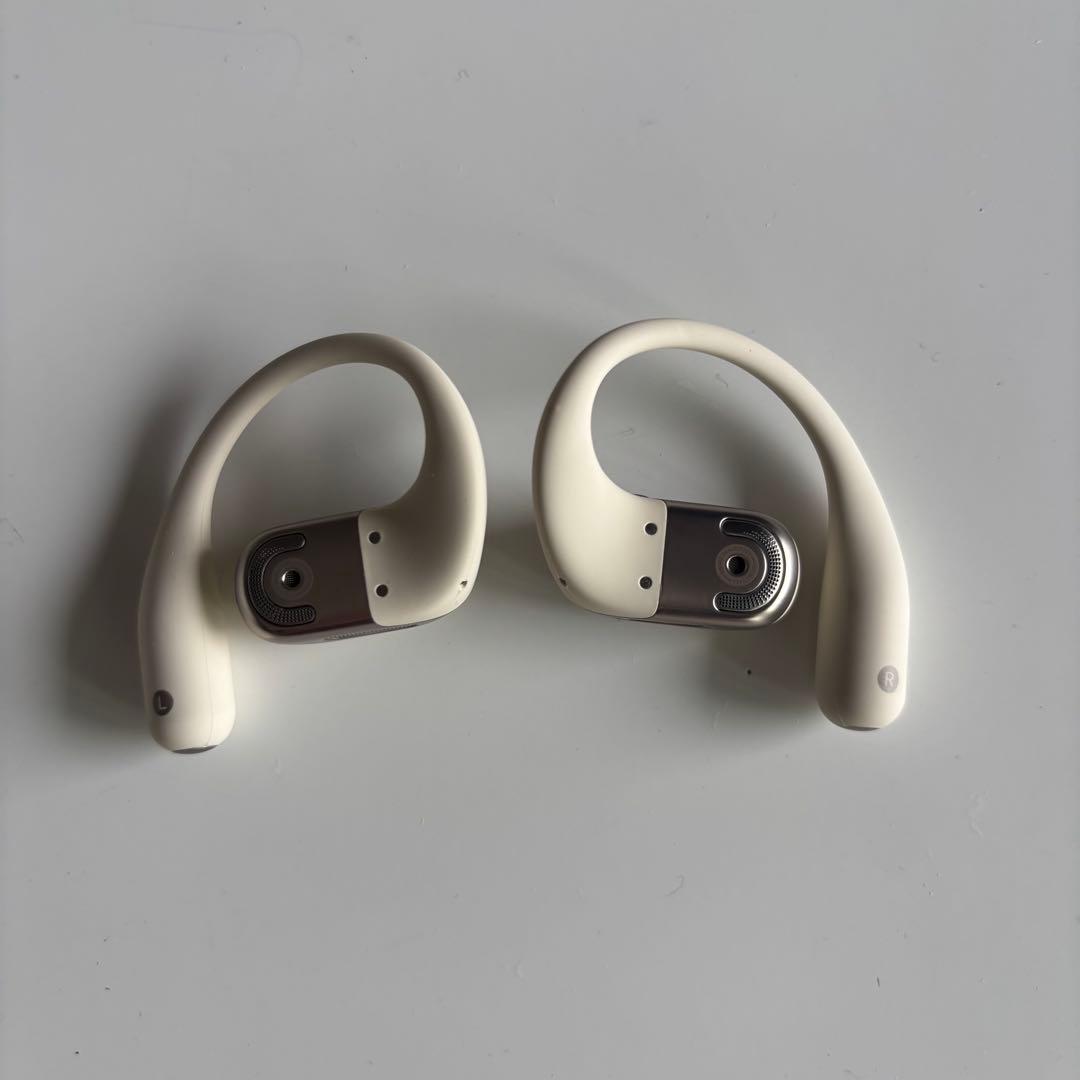 【美品！】SHOKZ OPENFIT2 骨伝導イヤホン ベージュ