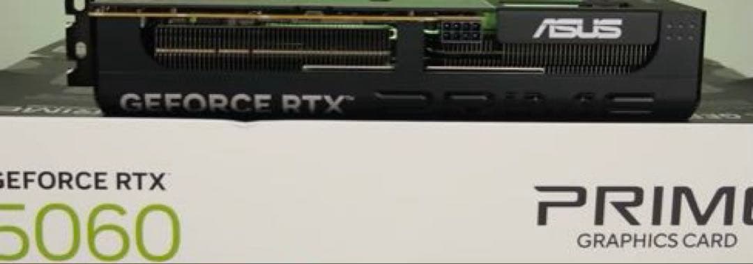 【ほぼ新品】ASUS Prime GeForce RTX 5060 8GB