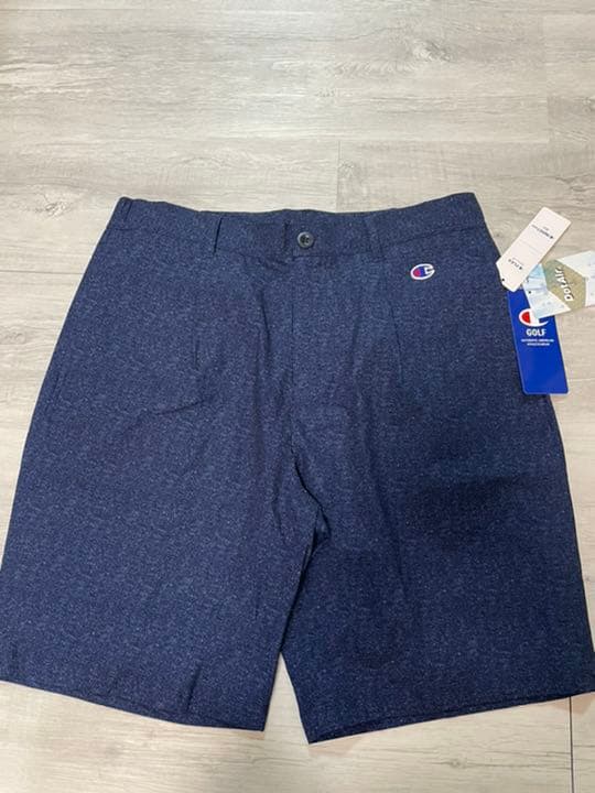 チャンピオンゴルフ　XLサイズ　メンズ　ショーツ  ネイビー　春夏ショートパンツ