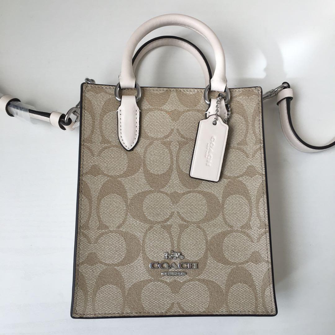 コーチ バッグ レディース ショルダーバッグ 2WAY ハンドバッグ ベージュ