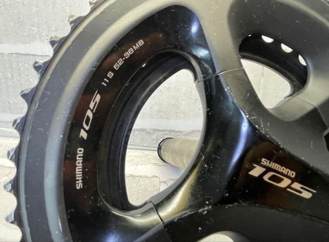 105 5800 クランク　アルテグラ8000 ビンディングペダル