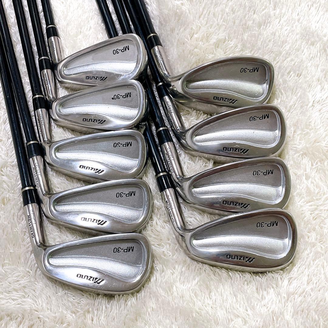 MIZUNO MP-30 ミズノ メンズ アイアンセット 9本 右 R カーボン