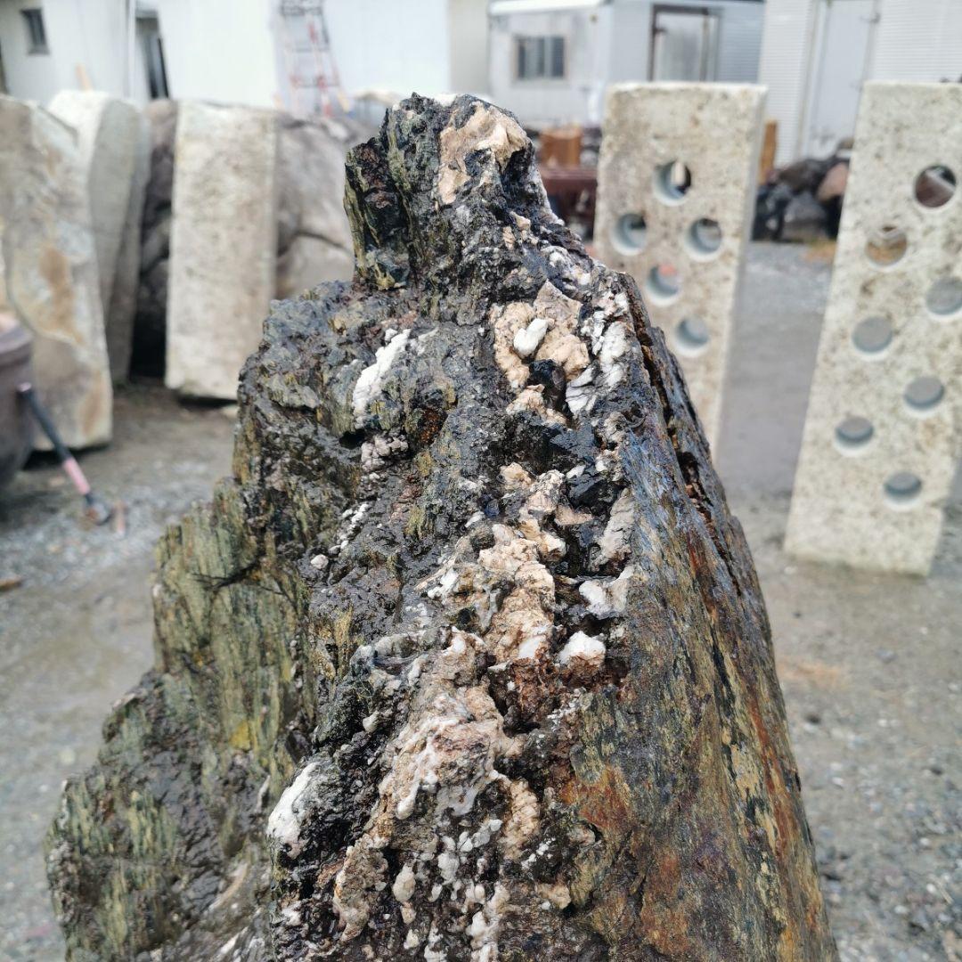 三波石　五色石　239キロ　庭石　石　鑑賞石　庭　坪庭　置物　オブジェ