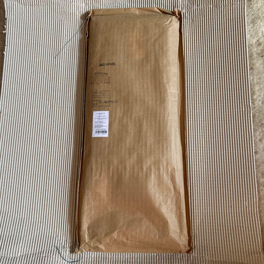 新品　ネイタルデザイン FOLDING BOX HIGH TYPE 2 CAMO