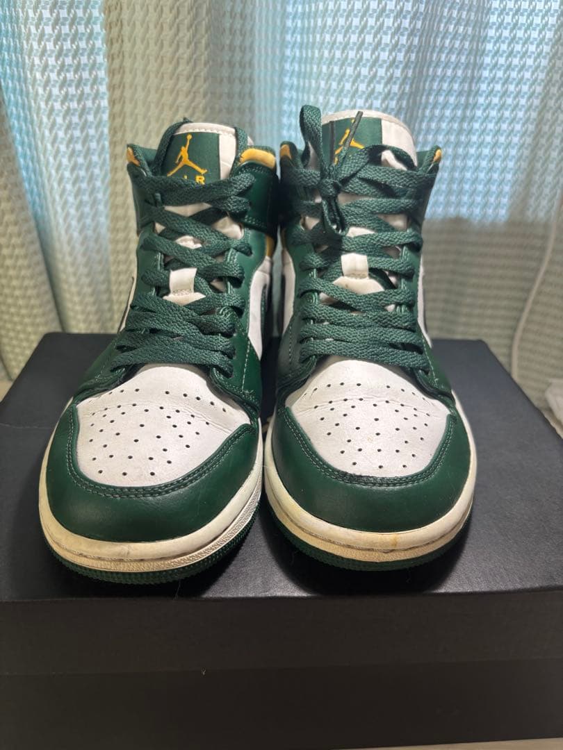 シューズ(男性用) Air Jordan 1 Mid \"Seattle Supersonics\"