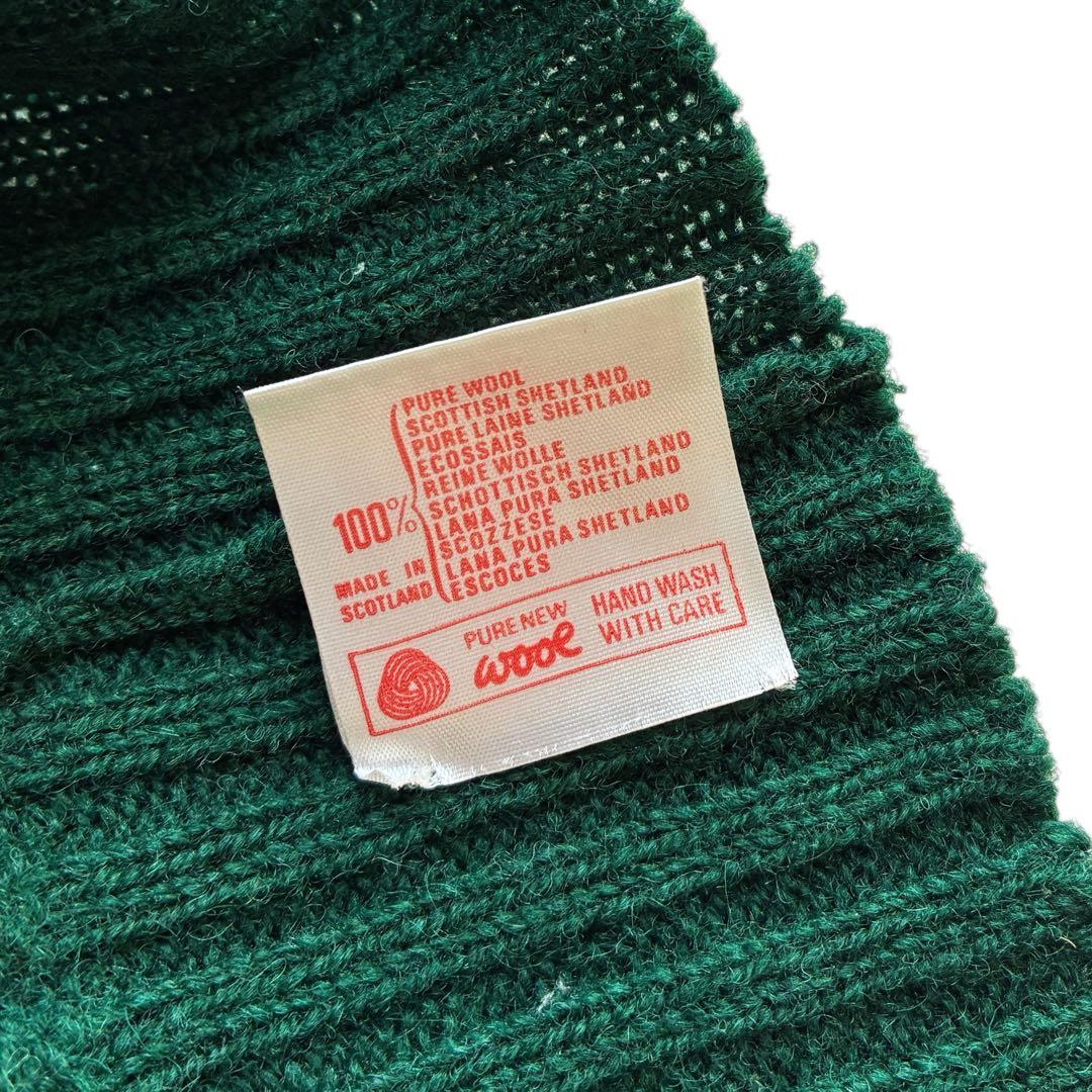 70's スコットランド製 BROOKS BROTHERS ニット
