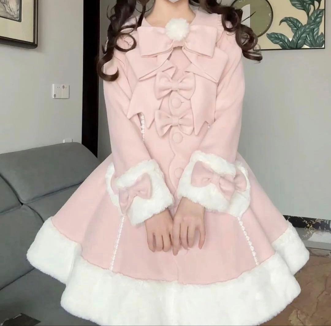 甘ロリ ロリィタ コート ベレー帽