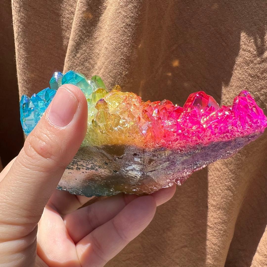 レインボーオーラ　クォーツ