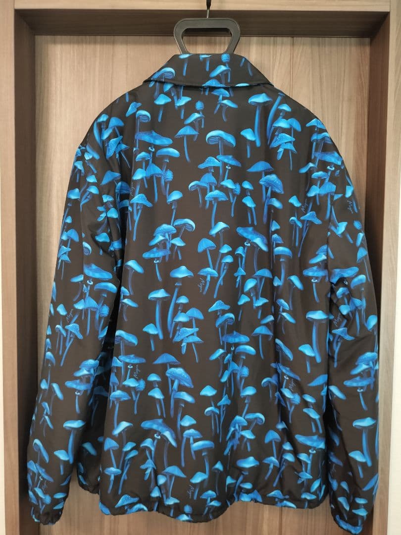 MSGM マッシュルーム柄 コーチジャケット