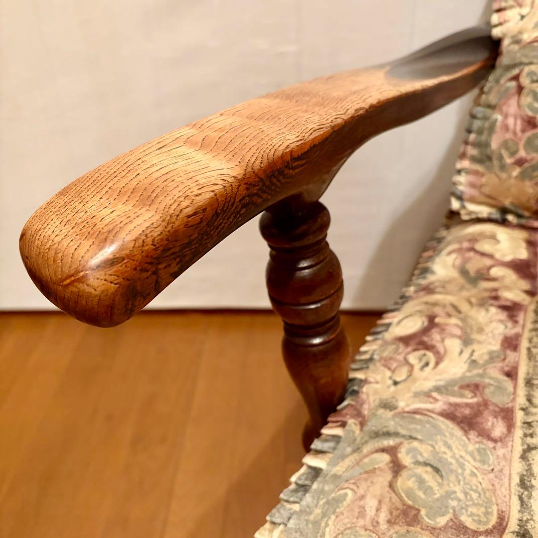 【飛騨産業】\"穂高\"右肘付きチェア (シエスタG)