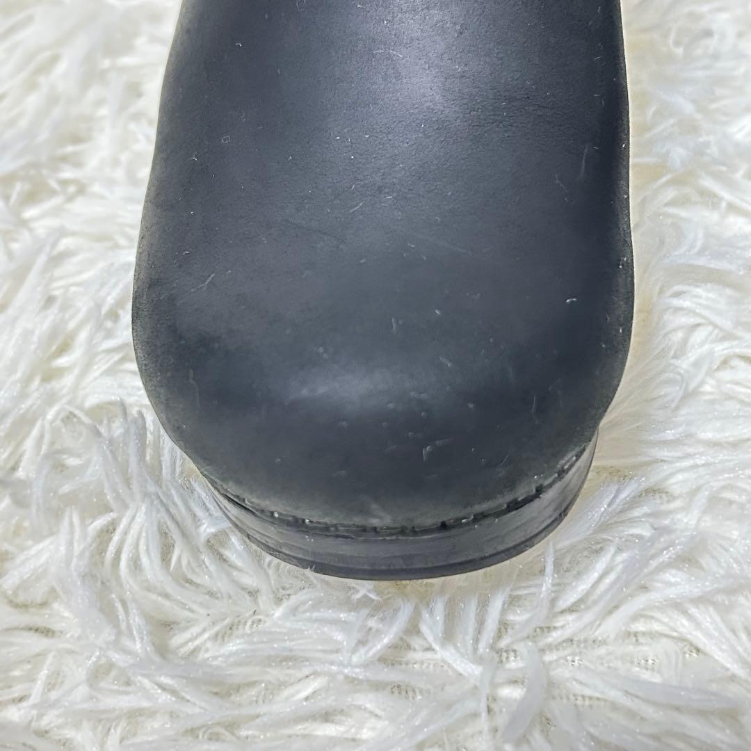 ダンスコ　プロフェッショナル　ブラック　25センチ　サボサンダル　オイルドレザー