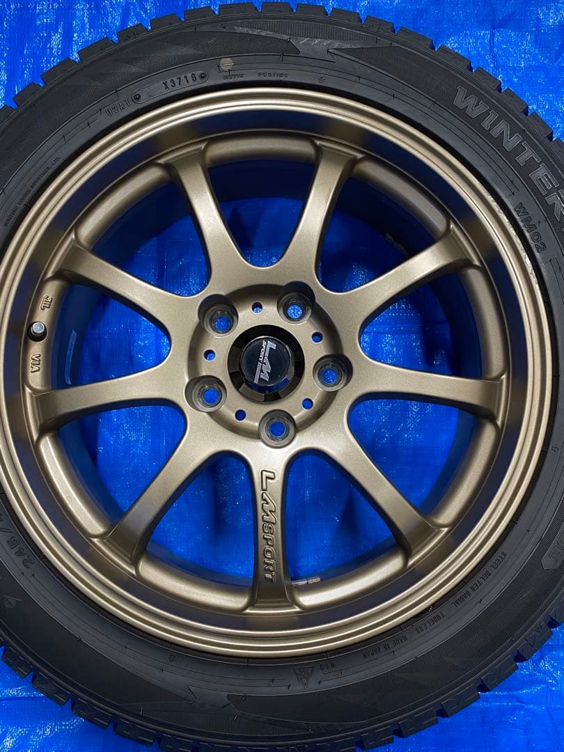 タイヤ・ホイール LMSport Final 7.5J 5x114.3 +50 245/45/17