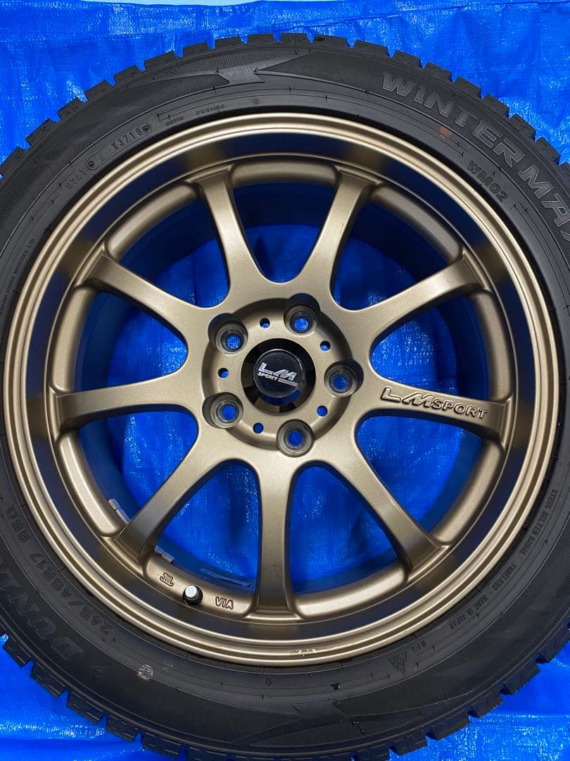 タイヤ・ホイール LMSport Final 7.5J 5x114.3 +50 245/45/17