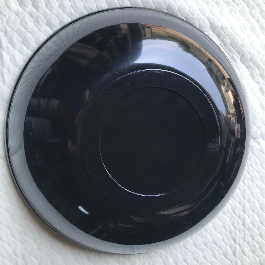 高級こね鉢 55㎝ 6.5㎏　黒内朱