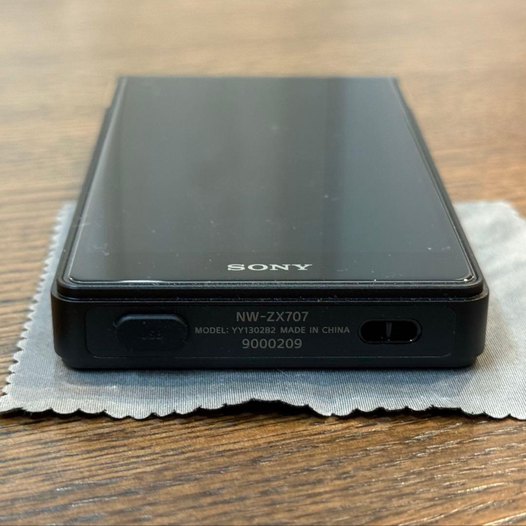 SONY ウォークマン NW-ZX707 純正レザーケース付き