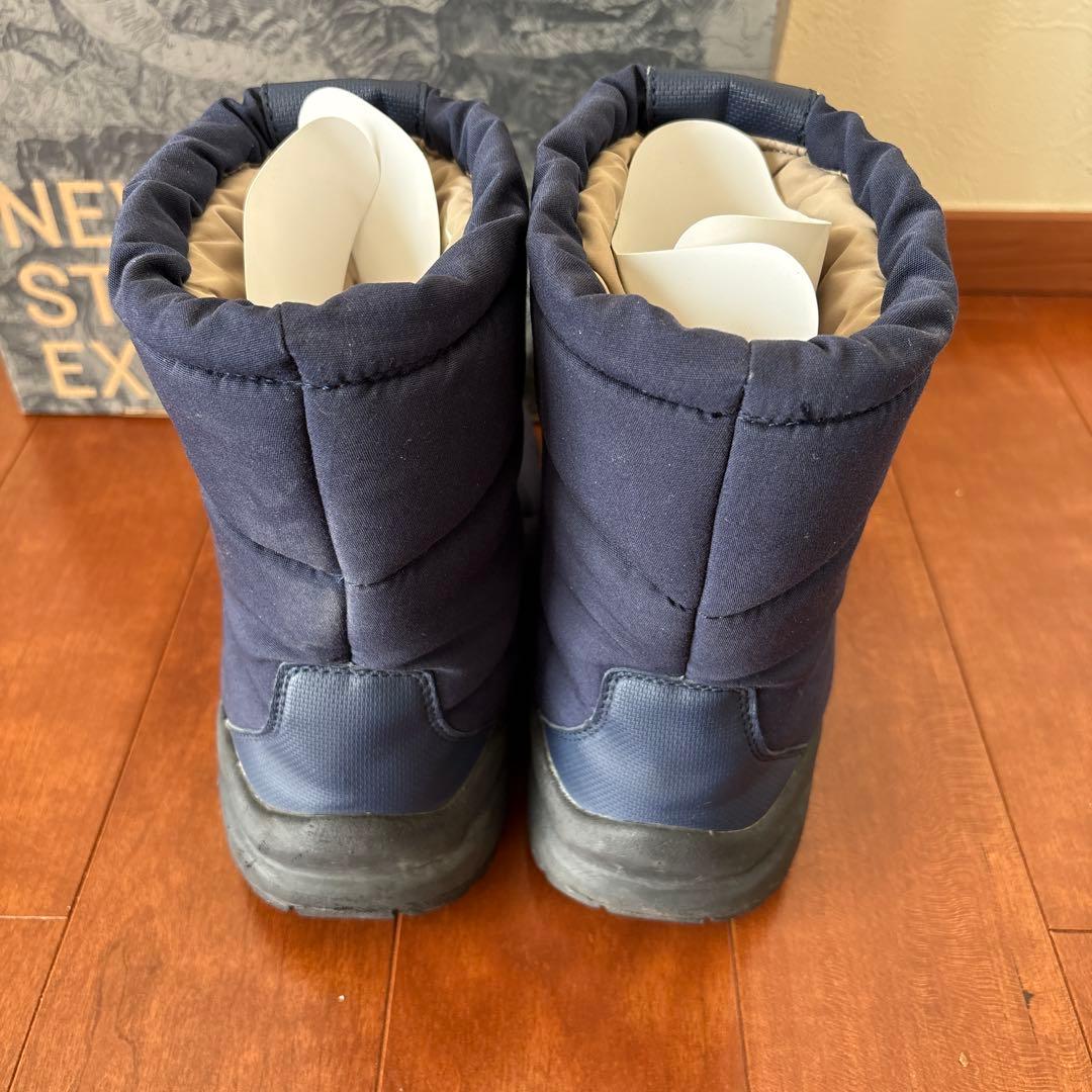 美品ノースフェイスTHE NORTH FACEヌプシ ブーツ24cm防寒ネイビー