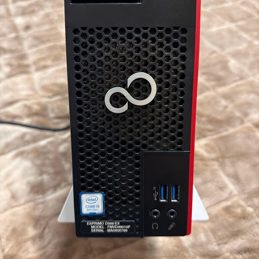Windowsデスクトップ ESPRIMO D588/EX i5-9500 8GB