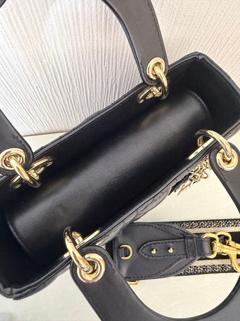 LADY DIOR レディディオール スモールサイズ ブラック