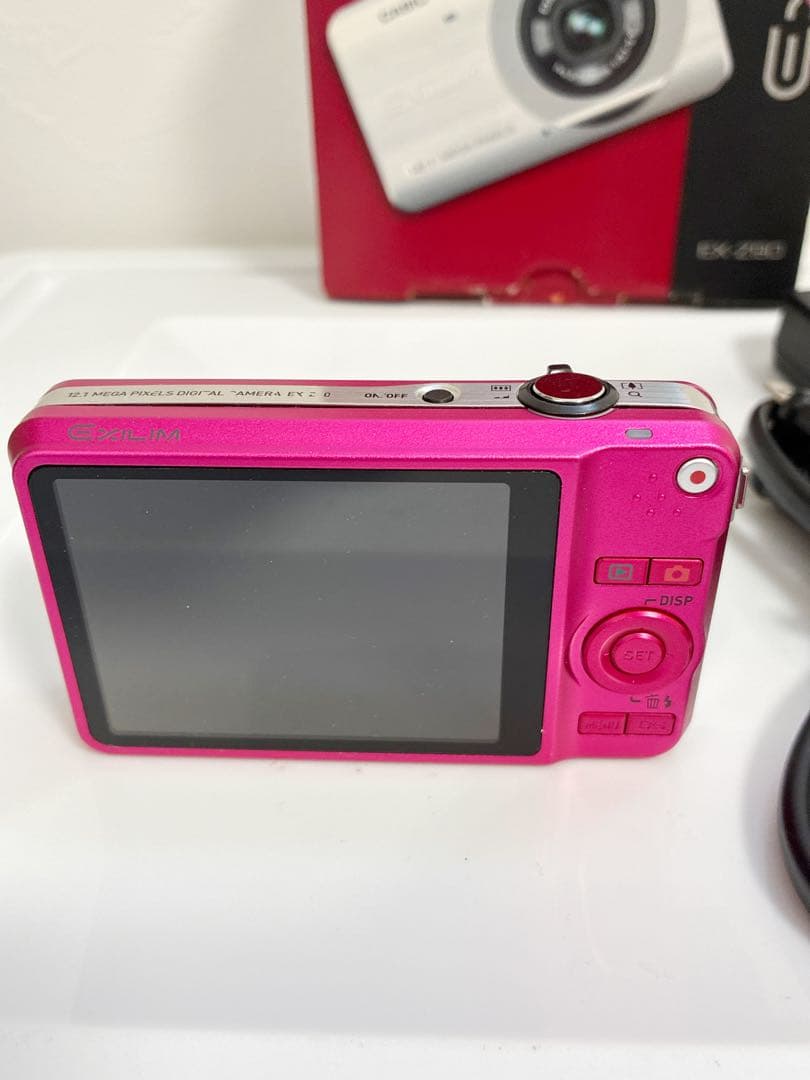 CASIO EX-Z90 ピンク デジタルカメラ