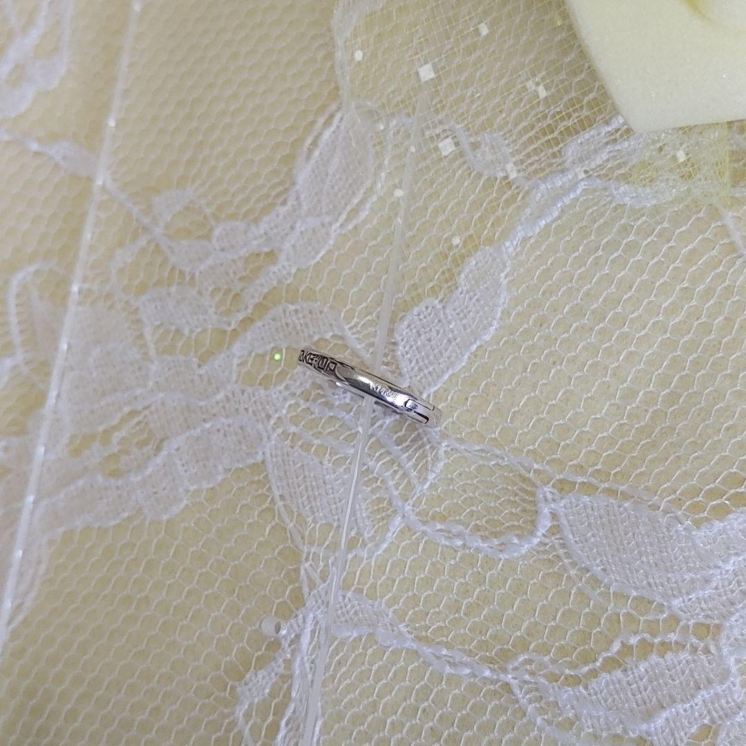 【TAKE-UP】K14WG ダイヤフ－プ 　ピアス(片耳)