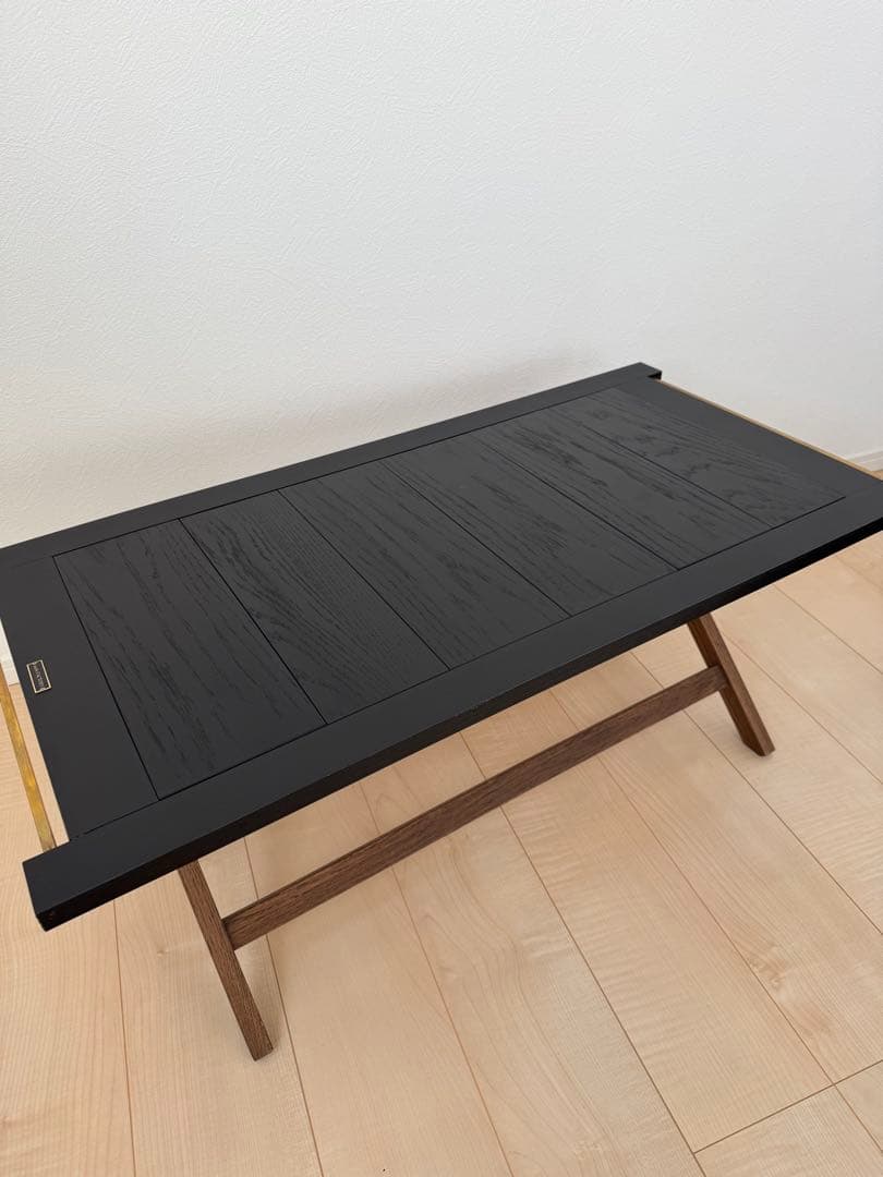 asobi FACTORY グレイスフルテーブル　ブラックエデション