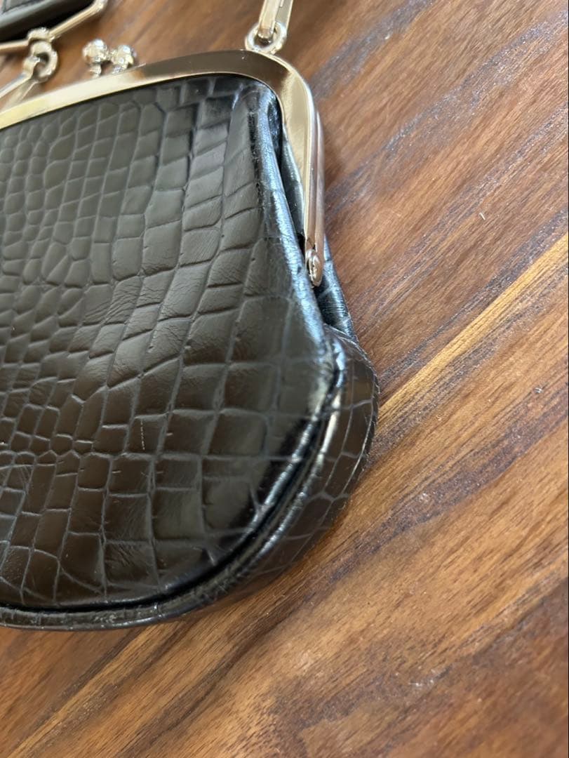 COMME des GARÇONS がま口ショルダーバッグ