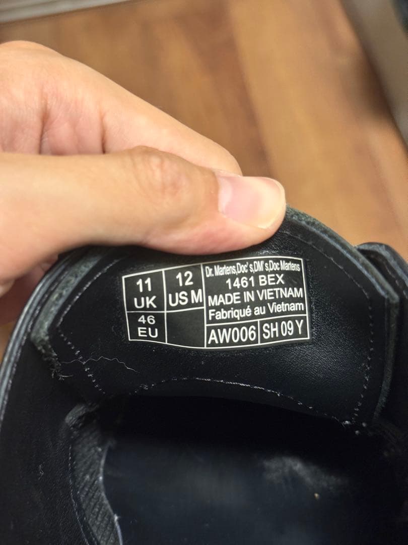 Dr.Martens 1461 BEX 3ホールシューズ 30cm