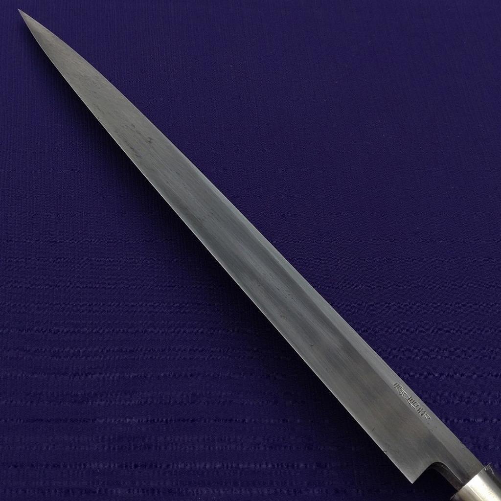 刺身包丁 源信秀 刃長約233㎜ 片刃 和包丁 柳刃包丁 正夫 庖丁《0256》