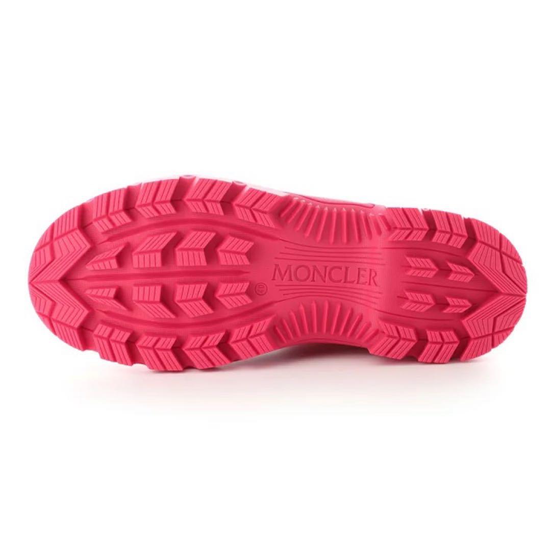 モンクレール MONCLER レインブーツ ピンク 37（約23.5~24cm）