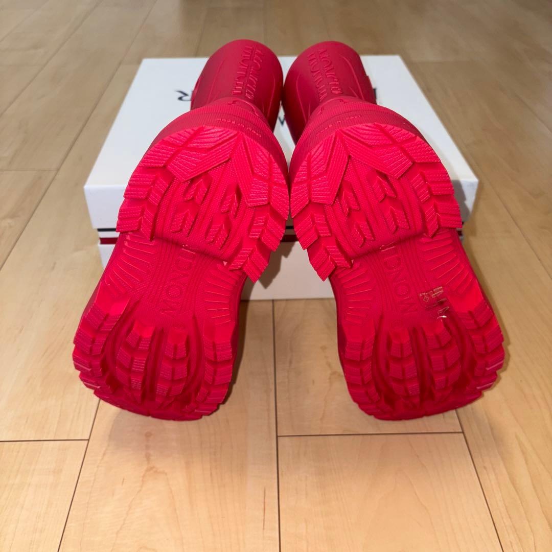 モンクレール MONCLER レインブーツ ピンク 37（約23.5~24cm）