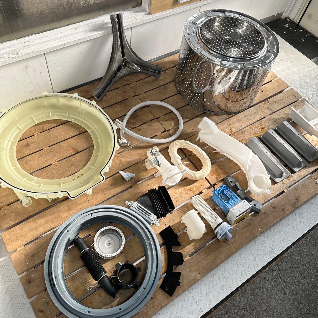 SHARP ES-S7E-WL 2020年製　ドラム式洗濯機　分解洗浄