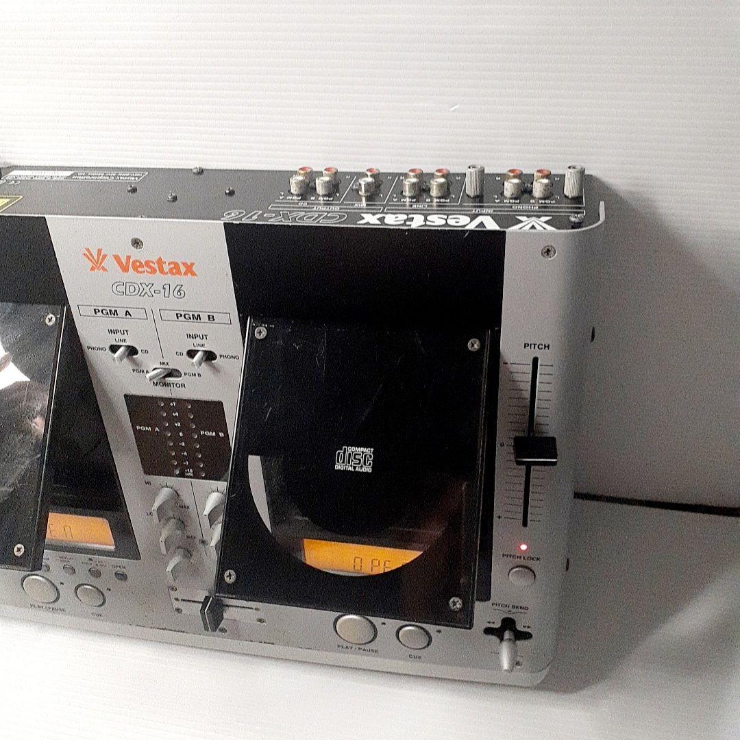 VESTAX デュアルCDプレーヤー CDX-16 CDJ