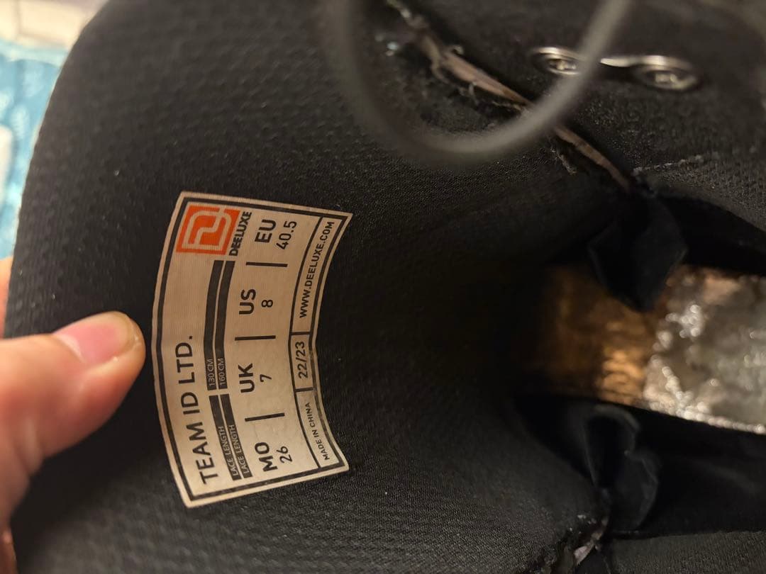 DEELUXE TEAM ID LTD ホワイト 22-23モデル