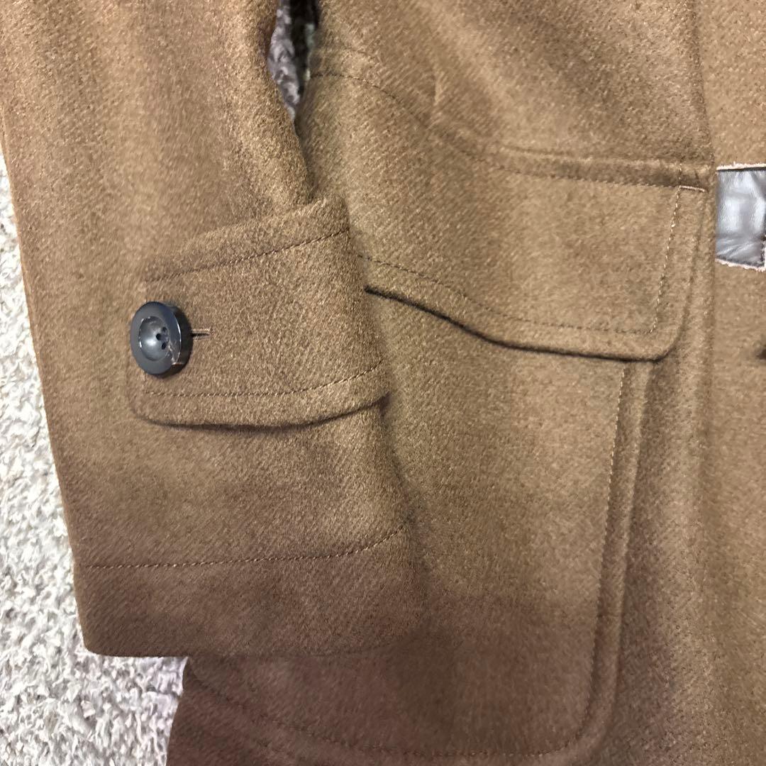 【美品】Paul Stuart ブラウンダッフルコート
