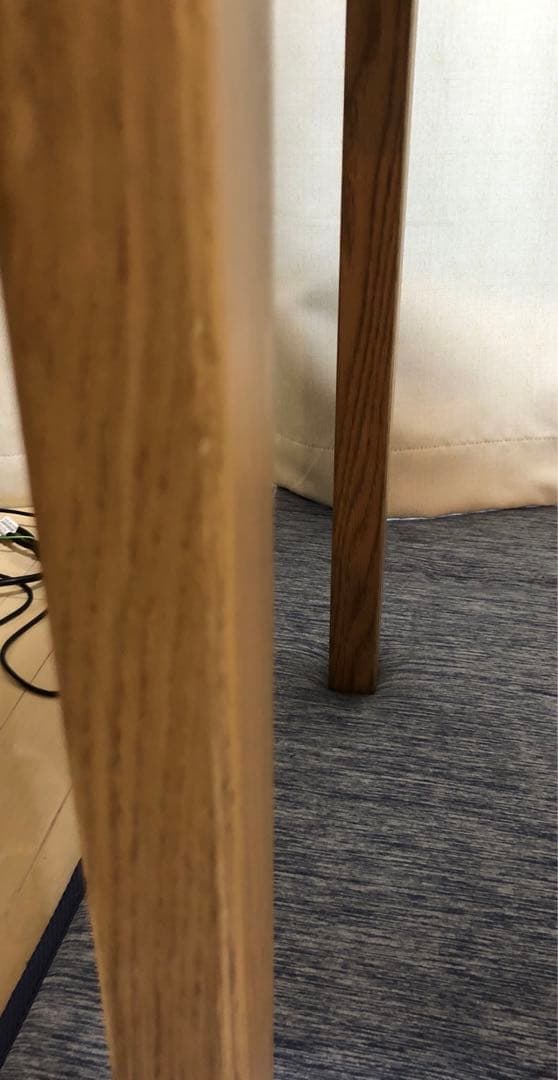 無印良品　オーク材　机　デスク