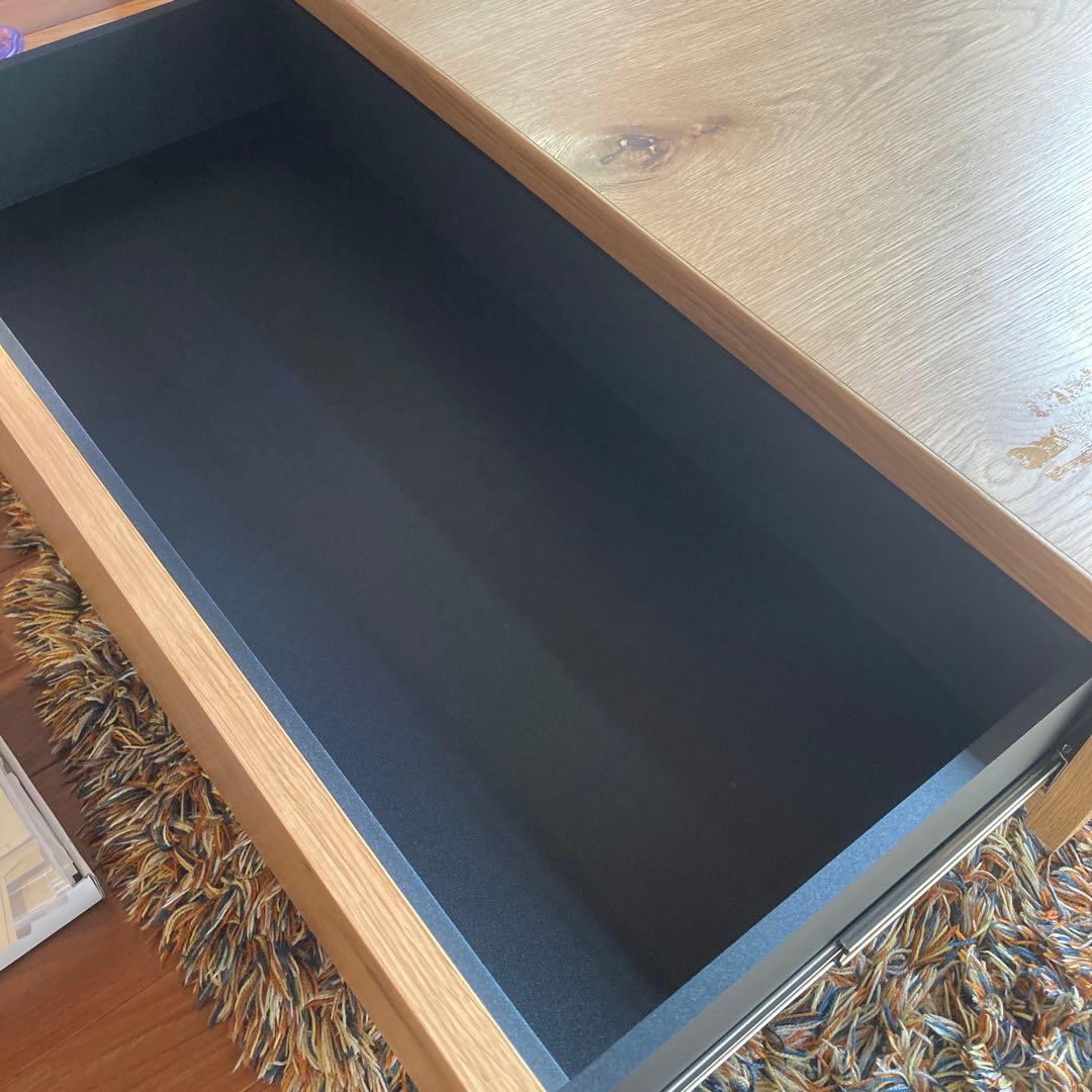 大川家具　正方形リビングテーブル　センターテーブル