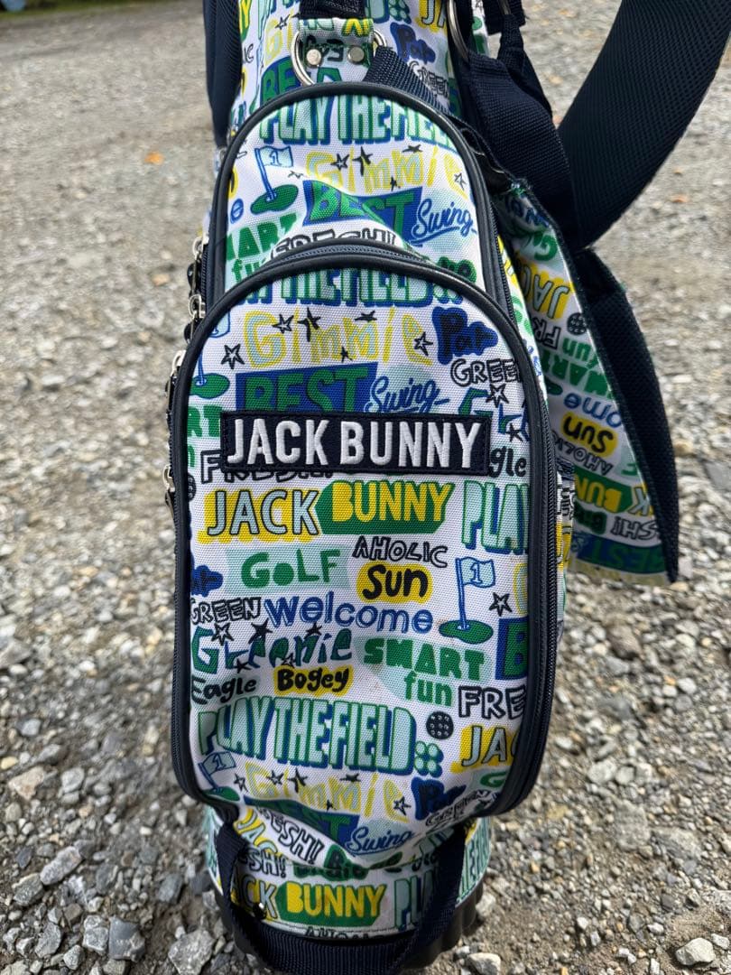はるさん専用JACK BUNNY キャディバッグ スタンド カラフル派手
