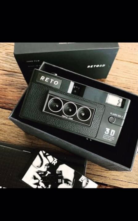 フィルムカメラ reto 3D