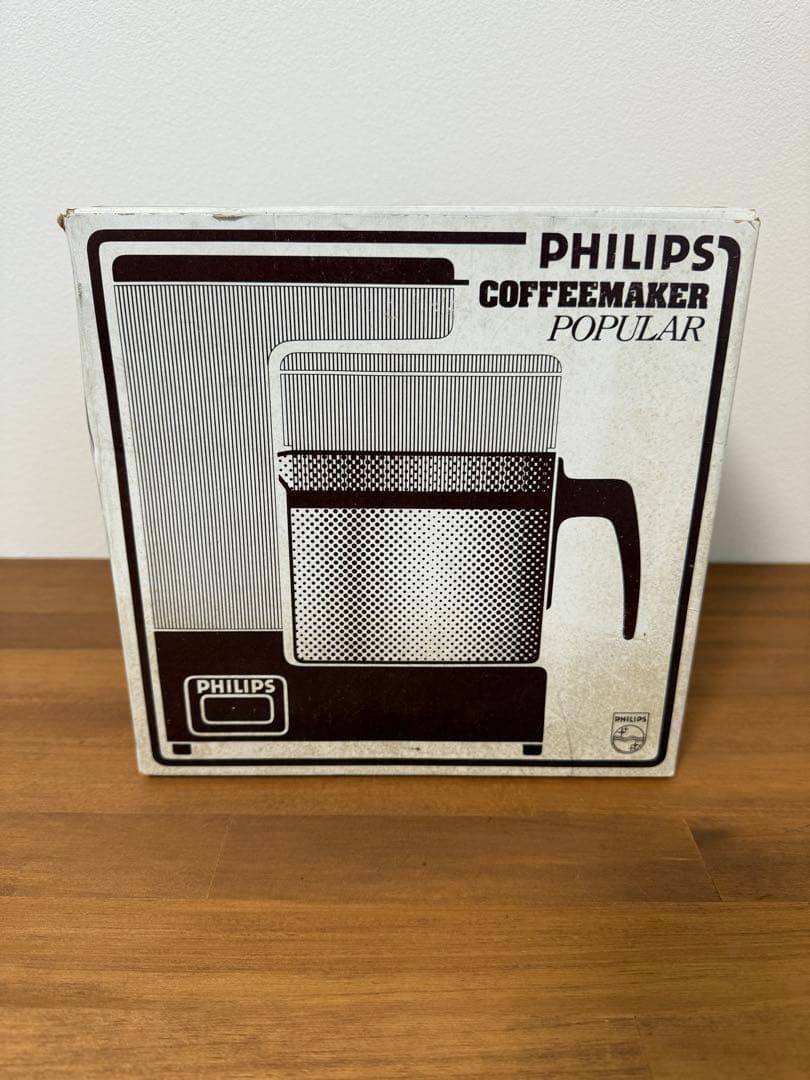 PHILIPS 昭和レトロ コーヒーメーカーHD5115 未使用 希少モデル