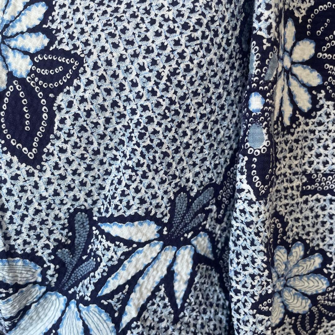 浴衣　有松絞り　身丈140 身長150㎝位の方にピッタリ