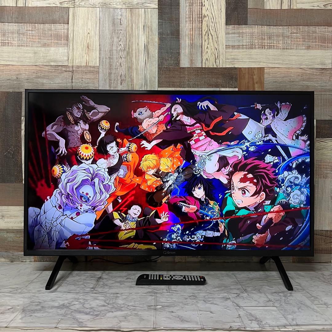 即日受渡❣️全国送料込2年前購入40V型山善液晶テレビ裏番組録画 外付HDD録画