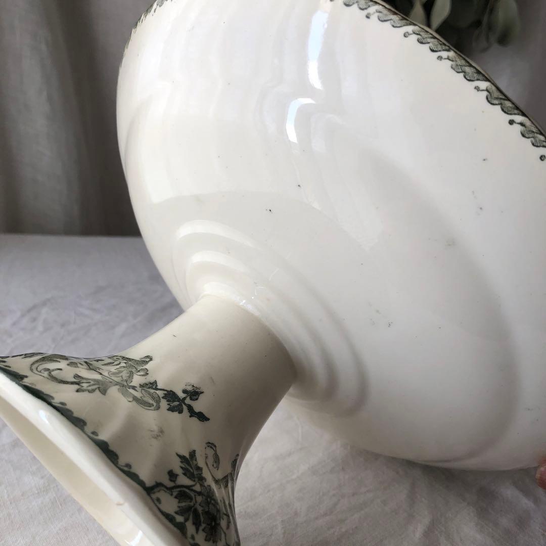 時の色香が美しいコンポティエ　エミールブルジョワ　フランスアンティーク