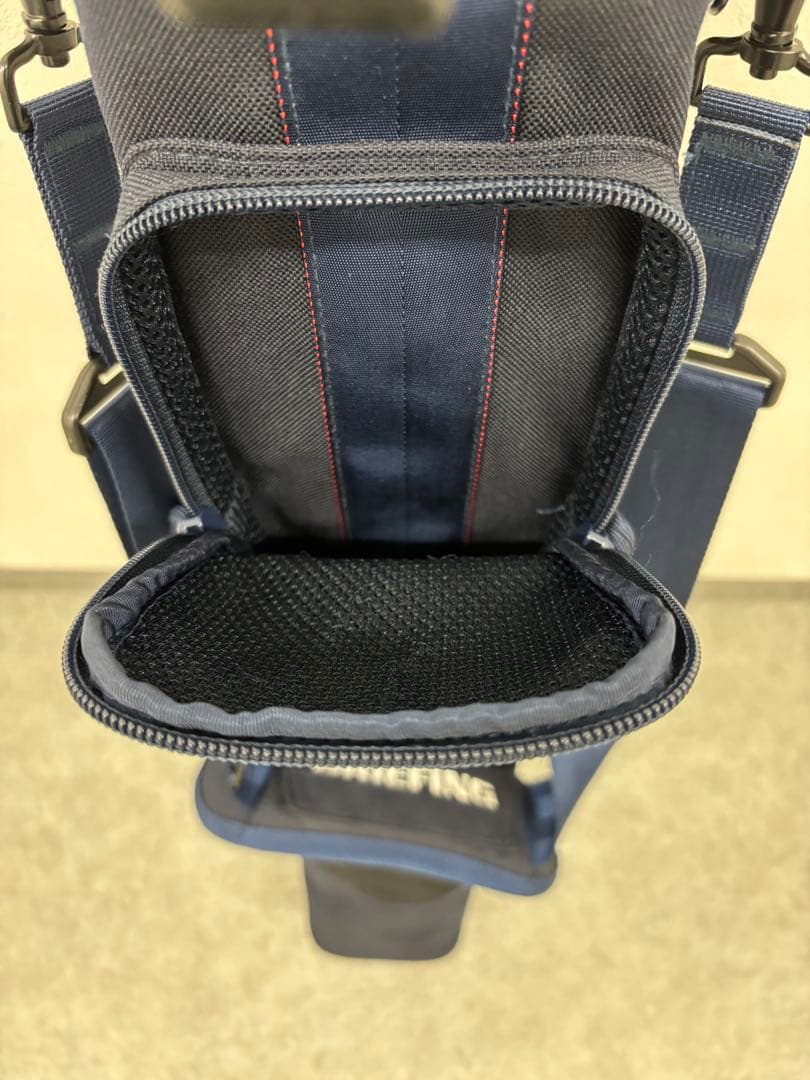 BRIEFING 　セルフスタンドキャリー　 ネイビー