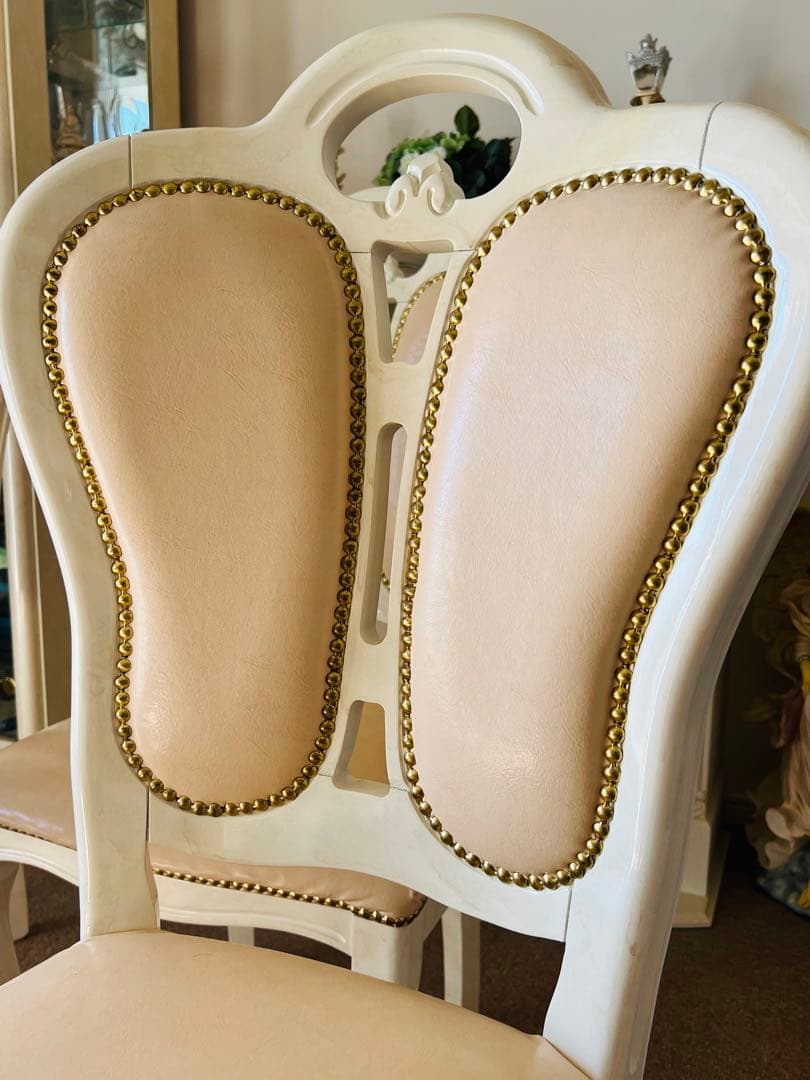 ②サルタレッリ　猫脚チェア 4脚　※4脚同時販売のみ(送料込み)最終価格