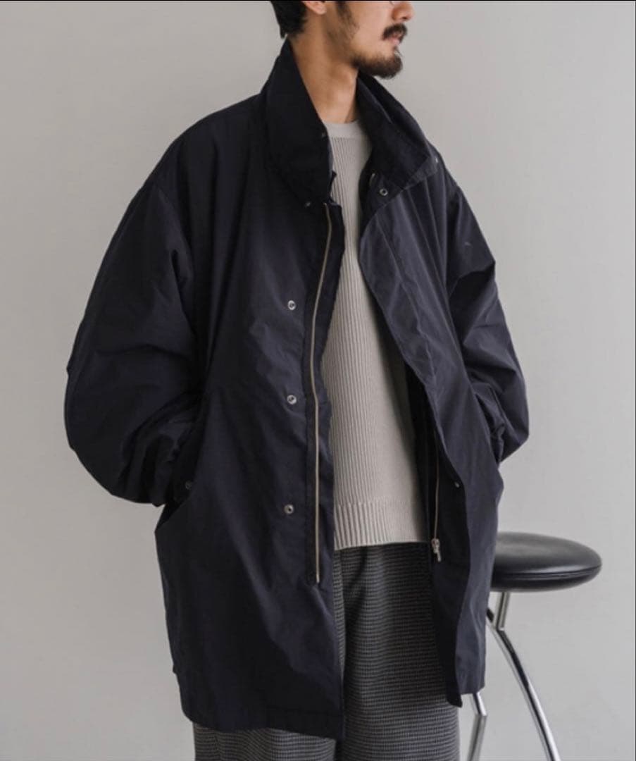 ATON 別注 AIR WHEATHER SHORT MODS COAT